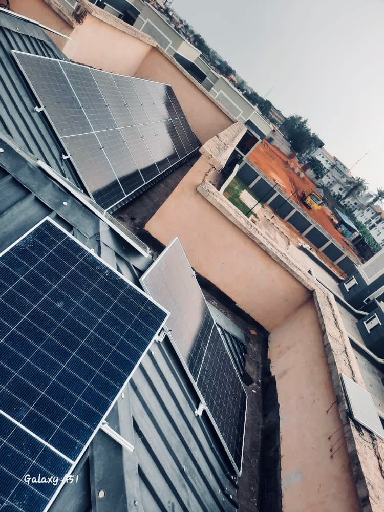 Completed Solar Panels Installation